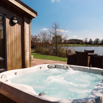 Hot Tub Area at Lawson Lodge